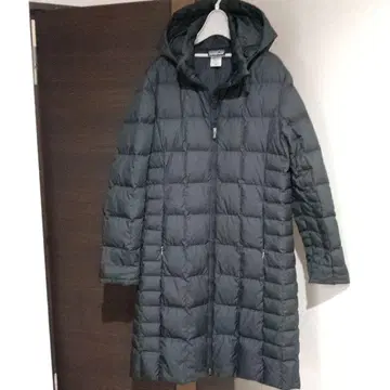 patagonia 여성용 XL 블랙 롱다운