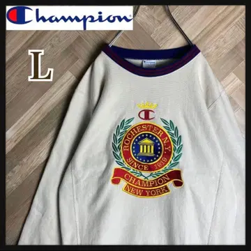 [ 컨디션 최상 ] 챔피온 맨투맨 자수 로고 리버스 위브 SixTONES