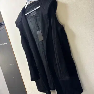 미사용 새상품 올세인츠 P 코트 여성용 블랙 후드티