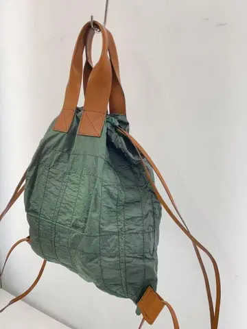 JILSANDER 가죽 나일론 토트 백팩 백