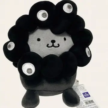 미미야쿠미야쿠  봉제 인형 폼폼푸딩 M 블랙 블랙미야쿠미야쿠