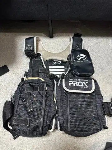 PROX 낚시용 구명 조끼 블랙