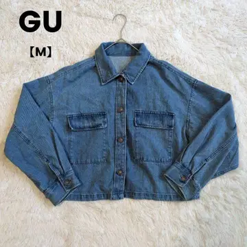 GU 크롭 셔츠 데님 자켓 UNIQLO [ M ]