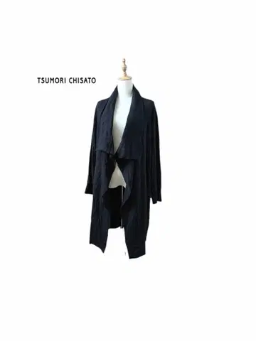 TSUMORI CHISATO 츠모리치사토 일본제 드레이프 롱 가디건
