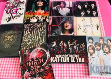 KAT-TUN LIVE DVD CD 묶음 판매