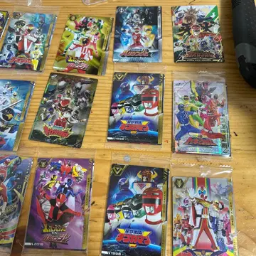 이타쟈가 슈퍼전대 히어로 카드 15장 세트 시크릿 2장