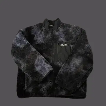 플리스 자켓 블랙 계열 집업