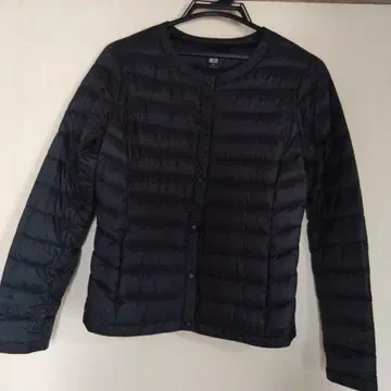 UNIQLO 블랙 다운 자켓