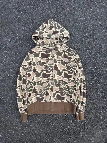 LIFEMAX 카모플라쥬 후드티 후디 카모플라쥬 짧은 기장 y2k