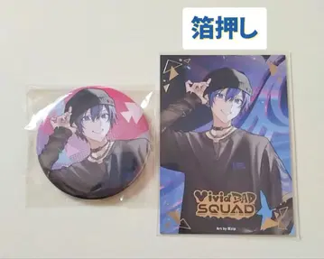 프로세카 KAITO 캔뱃지 카드 금박 퓨엘 CD 특전 라쿠텐