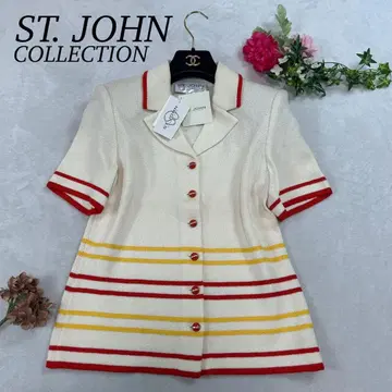 J872 미사용 새상품 S 생 로랑 니트 테일러드 자켓 여성용