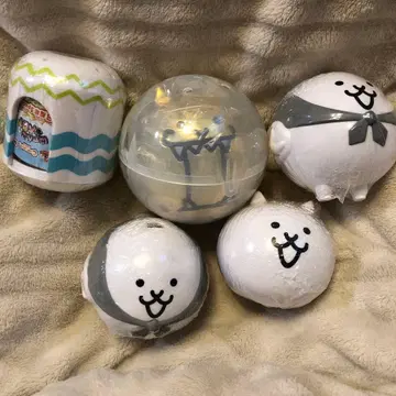 냥코 대전쟁 13주년 캡슐 토이 5개 세트