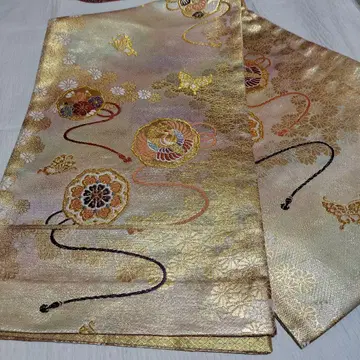 사가니시카라오리 6통 후쿠로 오비 새상품급