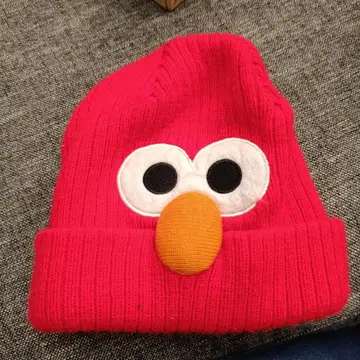 엘모 니트 모자 프리 사이즈