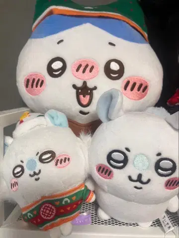 치이카와 봉제 인형 3종 세트