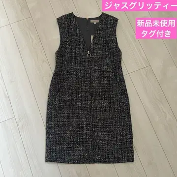 저스길리티 링 지퍼 점프 스커트 택 포함 미사용 새상품