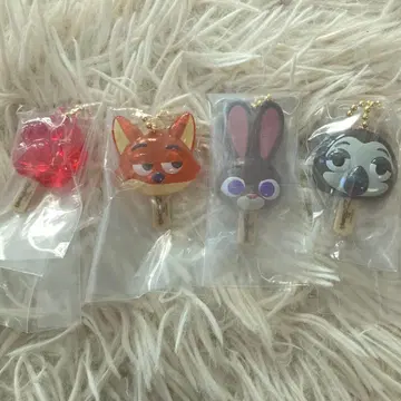 미개봉 새상품 주토피아 아이스캔디 참 4개 가챠