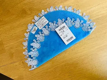 세일 [ 새상품 ] 긴자와 레이스 손수건 ( 눈사람 ) 블루