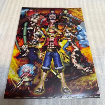 도쿄 원피스 타워 A4 클리어 파일