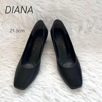DIANA 다이애나 포멀 펌프스 컨디션 최상 21.5cm 블랙 스퀘어토