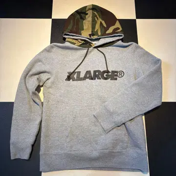 새상품급 선착순! XLARGE 카모플라쥬 후드 풀오버 후드티 속기모