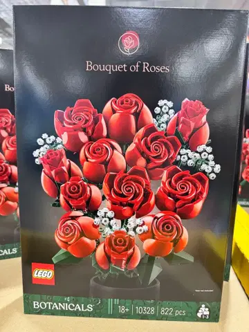 레고 장미 부케 10328 822피스