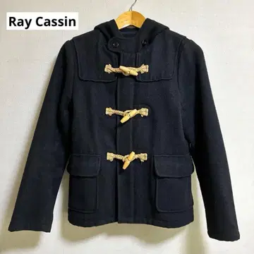 더플 코트 블랙 프리 사이즈 Ray Cassin