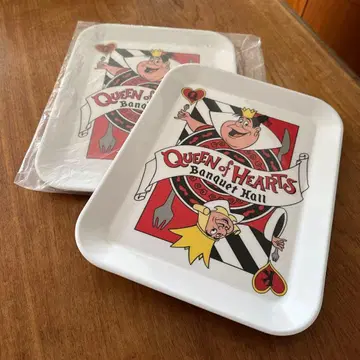 디즈니 리조트 반켓 홀 트레이 새상품 & 새상품급 유즈드 2개 세트