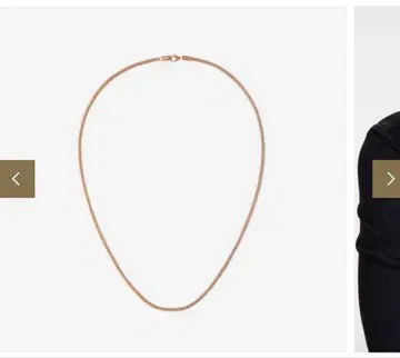 [미사용 새상품] 다니엘 웰링턴 로즈 골드 목걸이