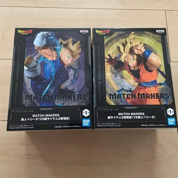 드래곤볼 MATCH MAKERS 초사이어인 2 손오공 VS 마인 베지터