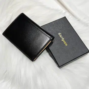 AA792 [ 명함지갑 카드 케이스 ] 2단 남성용 선물 블랙