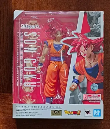 s.h.figuarts 슈퍼 사이야인 갓 손오공 S.H.피규아트