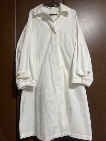 롱 코트 화이트