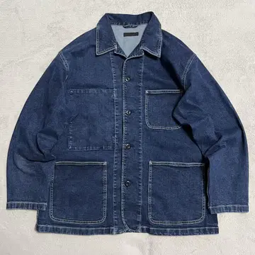 빅 사이즈 UNIQLO 커버올 데님 자켓 R-8403