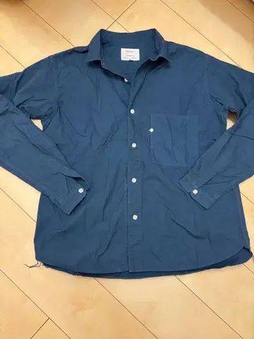 another 20세기 다크 블루 긴팔 셔츠