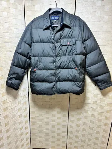 Armani Jeans 다운 자켓 46 32 다크 그레이