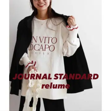JOURNAL STANDARD relume 컷오프 로고 맨투맨