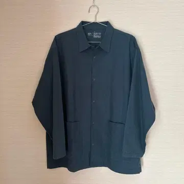 MUJI 셔츠 XL 버튼 달린 셔츠