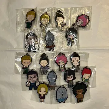 HUNTER x HUNTER 헌터헌터 캡슐 러버 마스코트 환영여단