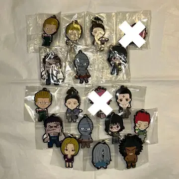 HUNTER x HUNTER 헌터헌터 캡슐 러버 마스코트 환영여단