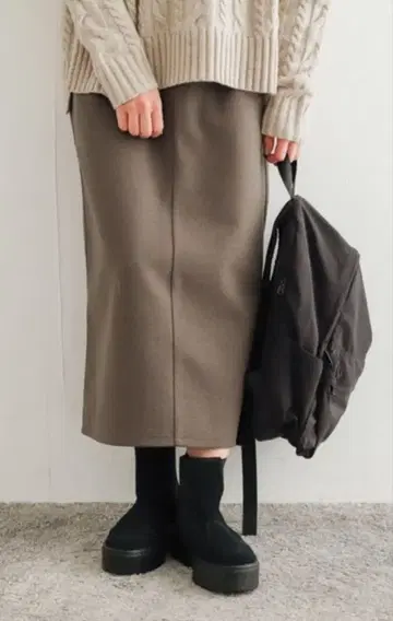 도어즈 [보풀 방지] [정전기 방지] add fabrics 이지 스커트