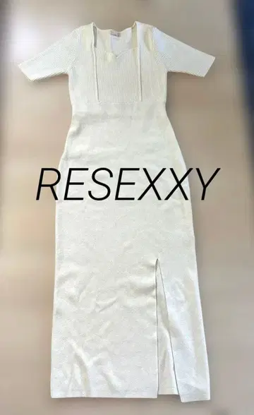 RESEXXY 니트 롱 원피스 새상품급