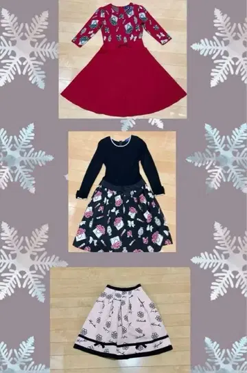 묶음 판매입니다 엠즈 그레이시 원피스, 스커트 36