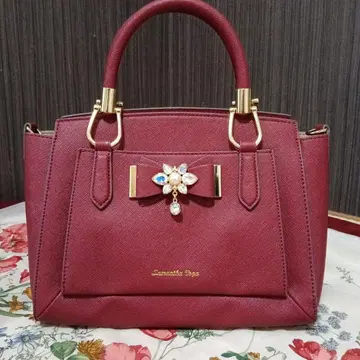 사만사 베가 숄더백 버건디 보르도