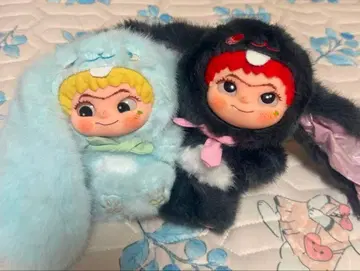 Letsvan WaKuKu 봉제 인형 2체 세트