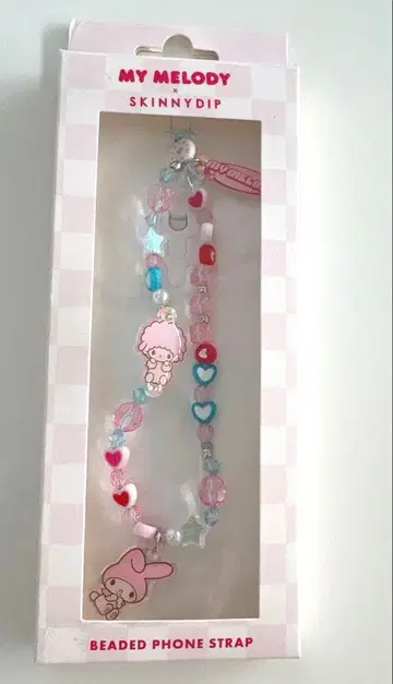 MY MELODY 비즈 스트랩