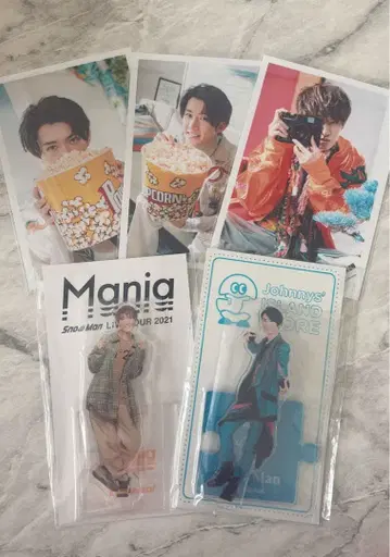 SnowMan 무카이 코지 아크릴 스탠드 세트