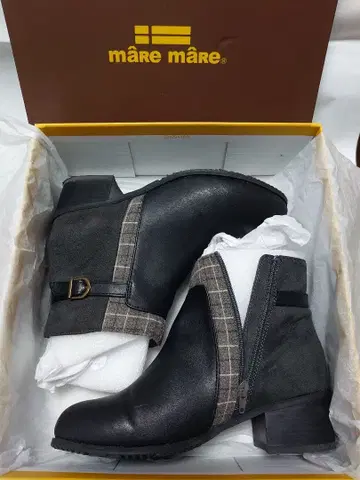 마레마레 숏부츠 블랙/그레이