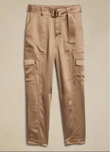 BANANA REPUBLIC 새틴 카고 팬츠