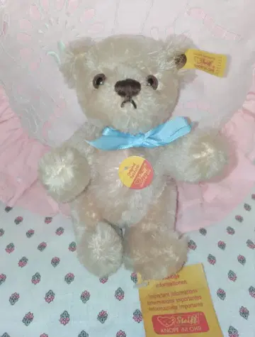 슈타이프 빈티지 모헤어 테디베어 15cm 종이 택 있음